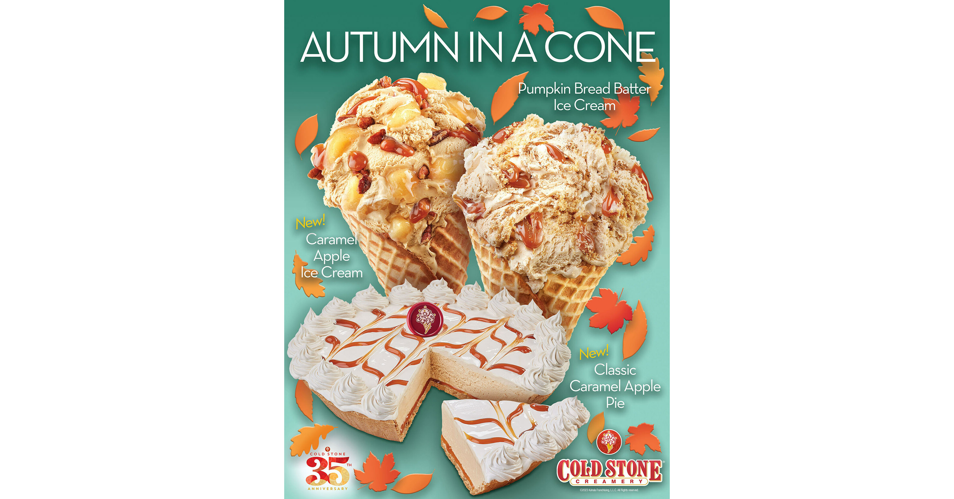 Cold Stone Creamery Announces Quintessentially Fall Flavors and New