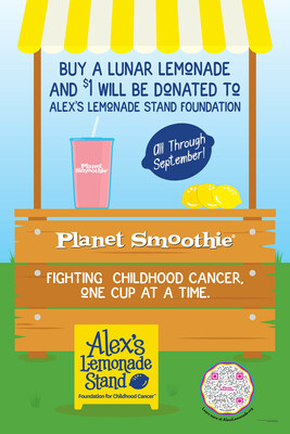 Planet Smoothie Alex's Lemonade Stand Foundation