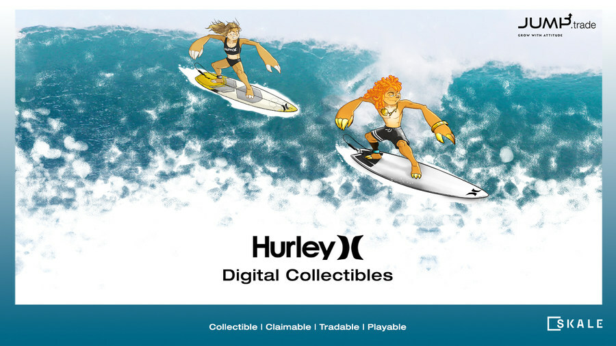 Surf Brand Hurley Partners with SKALE To Mint Their Sold Out NFT