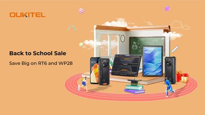 OUKITEL Back to School Sale: RT6 Rugged Tablet and WP28 Smartphone