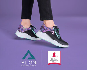 Align™ Shoes to Donate Portion of Sales to St. Jude Children's Research Hospital®, Invites Customers to Shop Online During September Donation-with-Purchase Event