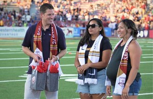 SchoolsFirst Federal Credit Union Recognizes Sacramento City College Women's Soccer Coaches at the Sacramento Republic FC 10th Celebration Match