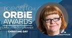 Large Corporate ORBIE Winner, Christine Day of Questrade Financial Group