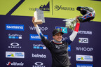 Monster Energy's Marine Cabirou Takes Third Place in Elite Women's Division at UCI Downhill Mountain Bike World Cup in Loudenvielle-Peyragudes