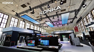 KONKA демонстрирует 43-летний опыт, представив флагманскую линейку на выставке IFA 2023