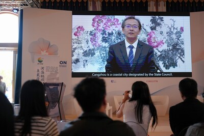 Cangzhou mayor Xiang Hui extends his invitation to friends from all over the world to come to Cangzhou for film and television shooting, to get closer to Cangzhou, understand Cangzhou and feel Cangzhou, to convey friendship and promote exchanges and mutual learning.
