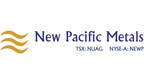 New Pacific Metals Reports Inaugural Resource Estimate for the Carangas Project