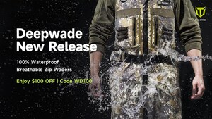 TideWe Launches New DeepWade Zip Waders