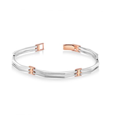 The Platinum Arched Bridge Bracelet