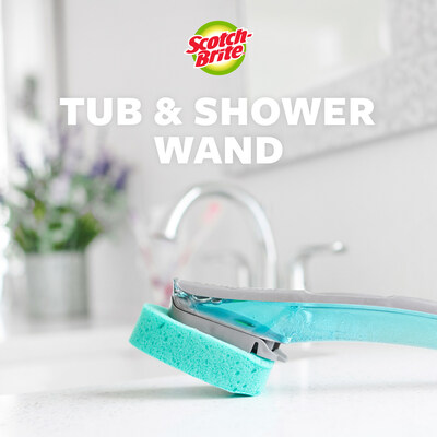 Scotch-Brite® Swift Scrub Tub & Shower Wand is recognized in Good Housekeeping’s 2023 Best Cleaning & Organizing Awards. Utilizing the brand's proprietary “precision scrubbing technology,” the product is named for its effectiveness in getting tough jobs done – quickly and effectively.