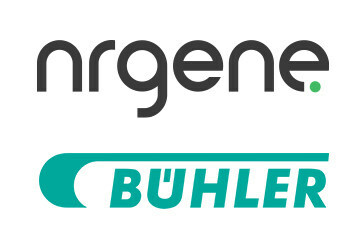 NR Gene and Buhler Logo (PRNewsfoto/NRGene)