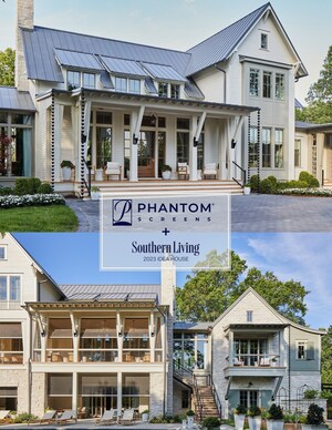 Phantom Screens partners with Southern Living® to be the official motorized retractable screen provider for the Southern Living Idea House 2023