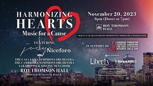 Harmonizing Hearts - Music for a Cause, Featuring Joey Niceforo and Friends at Roy Thomson Hall November 20, 2023