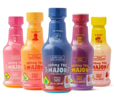 Major - 5 flavors to be launched in Nevada in September 2023 (CNW Group/Nevis Brands Inc.)
