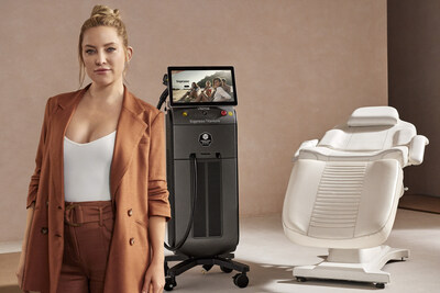 Alma's brand-new campaign featuring Hollywood superstar Kate Hudson (Credit: Alma PR)