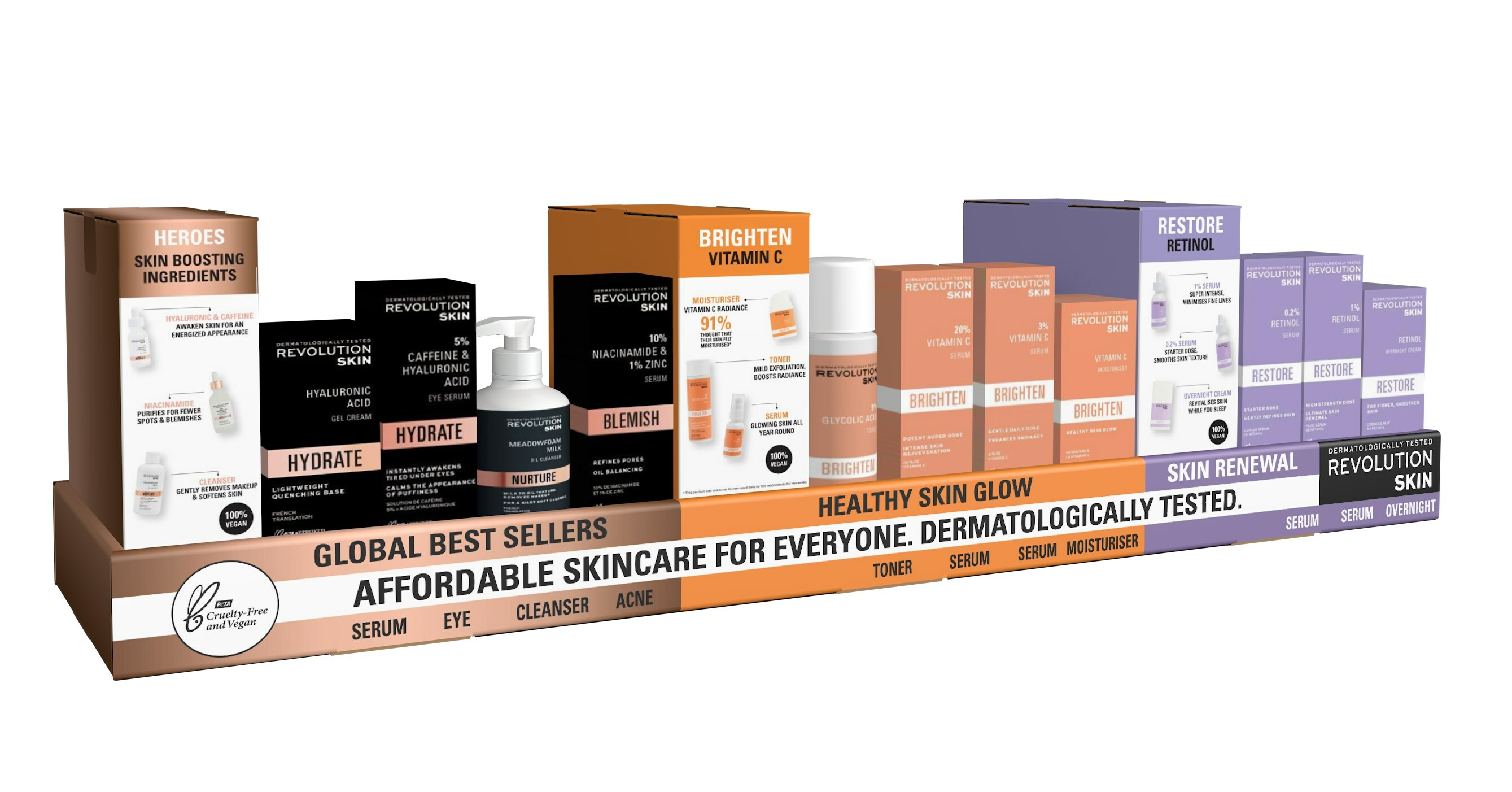 Revolution Pro's Miracle Skincare range is £200 cheaper than