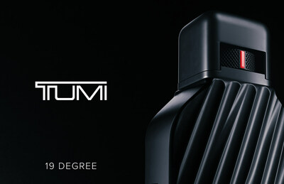 TUMI 19 Degree Fragrance campaign image 