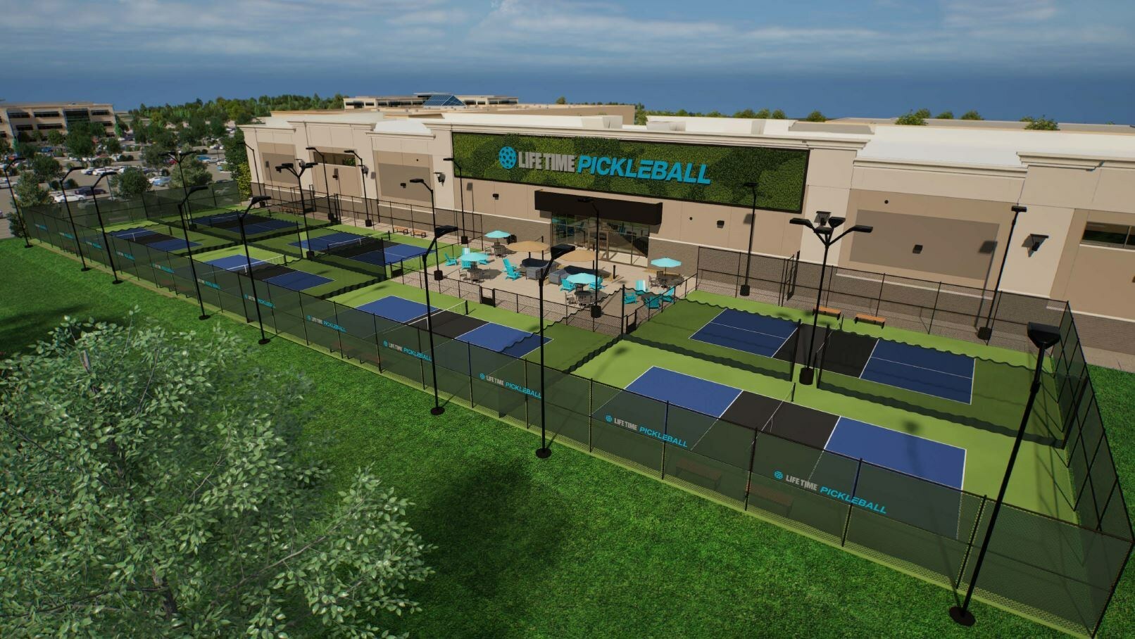 Life Time Unveils Company’s First Ground-Up Pickleball Club in