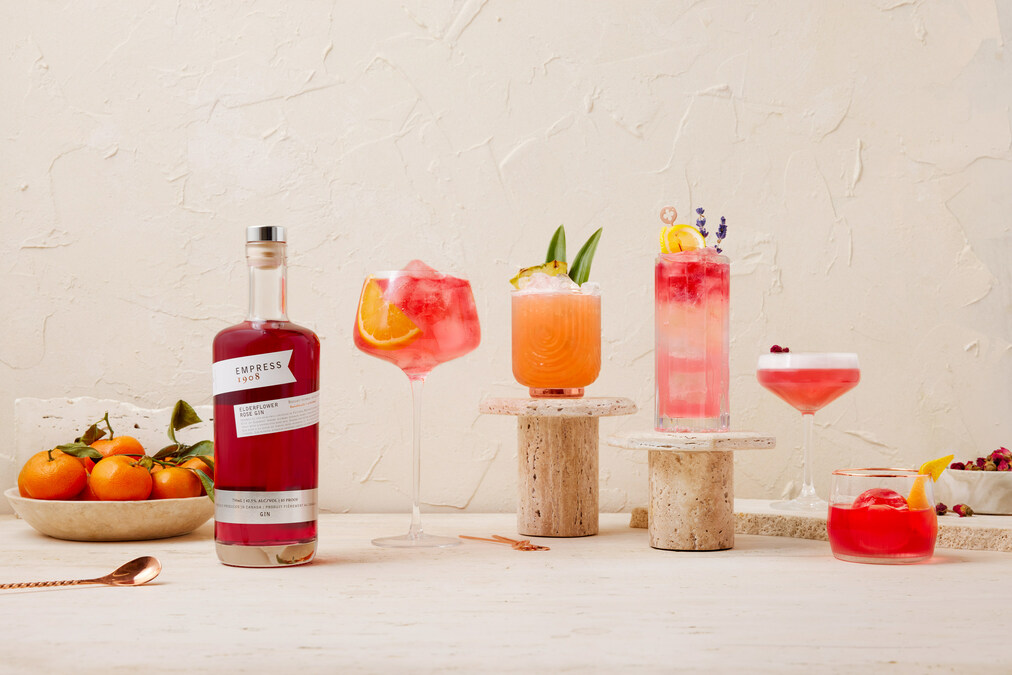 EMPRESS 1908 GIN NOW INTRODUCES ELDERFLOWER ROSE GIN - Vimarsana News