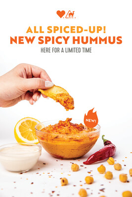 Try our NEW Spicy Hummus today!