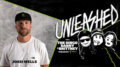 Monster Energy is proud to welcome six-time X Games medalist and freeski icon Jossi Wells on Episode 319 of the sports and pop culture podcast UNLEASHED with The Dingo, Danny, and Brittney.