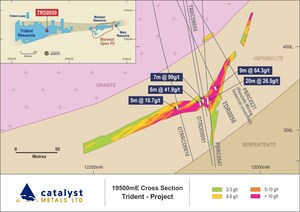 Plutonic Gold Belt, Western Australia - Numerous High-Grade gold intercepts from Trident drilling program