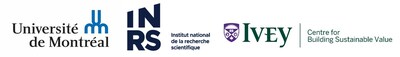 Logos d'Udem, INRS et IVEY (Groupe CNW/Institut National de la recherche scientifique (INRS))