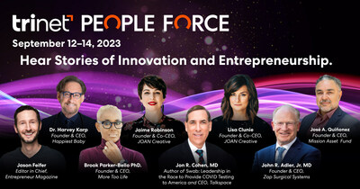 TriNet Announces Additional Speakers for TriNet PeopleForce 2023