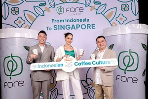 Indonesia's Most Favoured Brand, Fore Coﬀee Opens First Store in Singapore, Marking Brand's First Official Foray in International Market