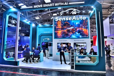 SenseAuto's booth at IAA Mobility 2023