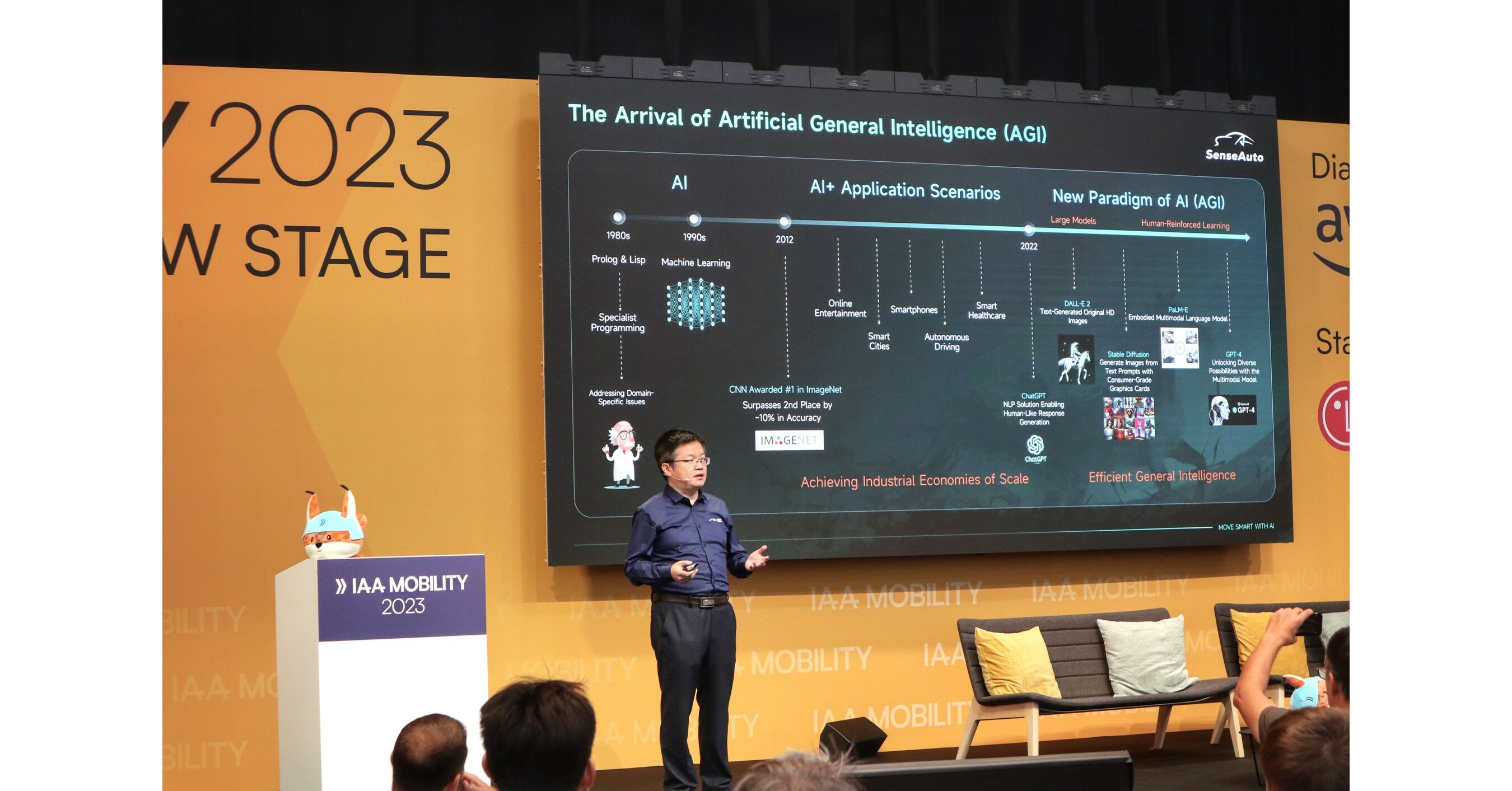 SenseAuto deb&uuml;tiert in Europa auf der IAA Mobility 2023 und treibt die Zukunft der intelligenten Mobilit&auml;t mit modernster AGI voran