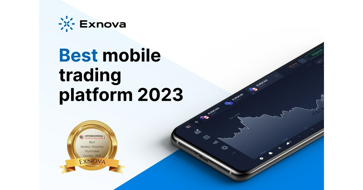 Exnova nomeada a Melhor Plataforma de Negocia&ccedil;&atilde;o M&oacute;vel Global de 2023 pela INTLBM