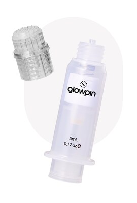 Airless pump syringe with equally positioned 19 needles facilitates equal infusion of liquid. To learn more, visit www.glowpin.com.