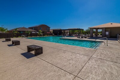 Community Pool at North Copper Canyon | New Single-Family Homes in Surprise, AZ by Century Communities