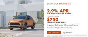 Carl Black Roswell is offering a purchase allowance for the 2024 Buick Encore GX