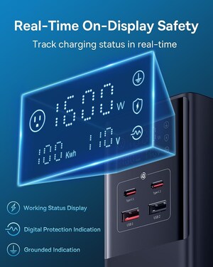 Baseus Rolls Out the World-First Charging Station with LED Display