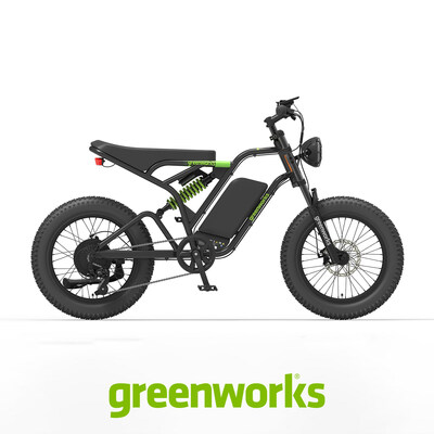 Greenworks 80-Volt 20” Fat Tire Utility Electric Bike