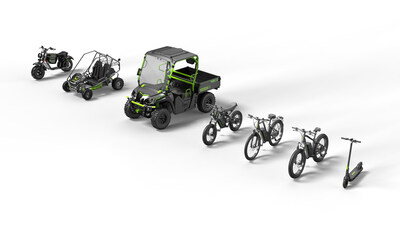 Greenworks® introduces a portfolio of battery-powered transportation with extreme power, range, and style that the entire family can enjoy -- including an electric Go-Kart, Minibike, three E-Bikes, Scooter, and a UTV.