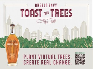 ANGEL'S ENVY™ EXPANDS 10th ANNUAL TOAST THE TREES INITIATIVE TO INCLUDE URBAN TREE CANOPY RESTORATION