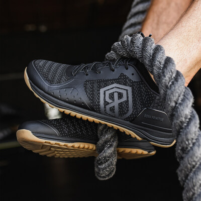 Born Primitive's new Savage 1 cross trainer in black/gum - available now in five different color ways for both men & women.