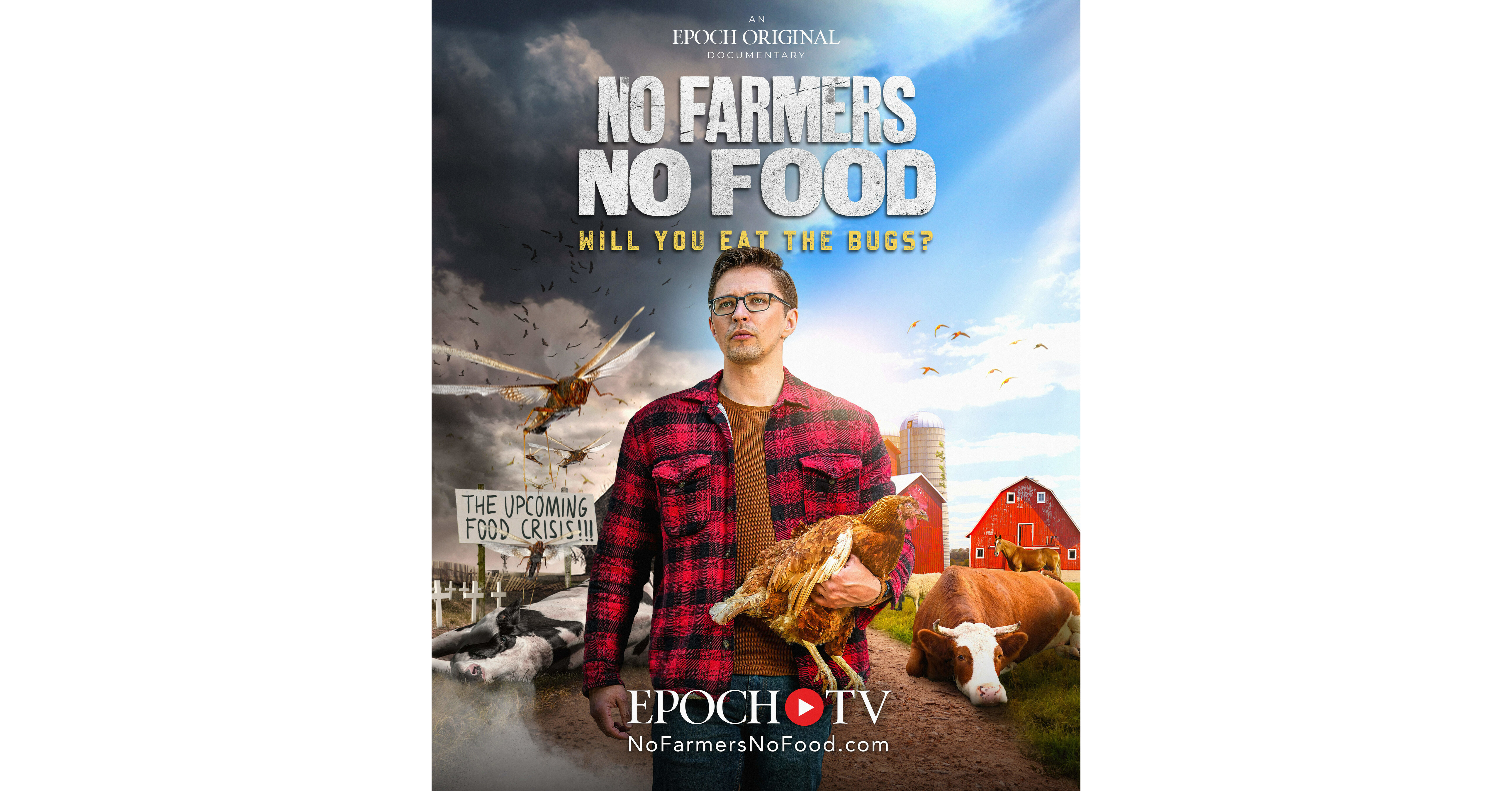 Epoch Original Announces Release of NO FARMERS NO FOOD: WILL YOU EAT THE BUGS?