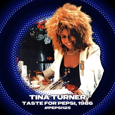 “Queen of Rock ‘n’ Roll”, Tina Turner’s unmistakable voice was heard around the globe in her “Taste For Pepsi” commercial in 1986.
