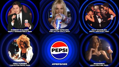 Pepsi is re-releasing iconic music video commercials of Britney Spears, Madonna, Ray Charles, Robert Palmer and Tina Turner ahead of the 2023 VMAs.