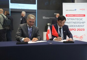 MSPO 2023: Viettel Group expands global partnership with WB Group (Poland)