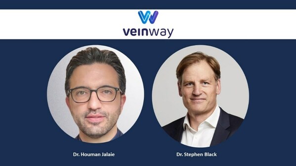 New VeinWay Scientific Advisory Board Members, left to right: Vascular Surgeons Houman Jalaie, MD, PhD and Stephen Black, MD.