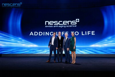 Nescens management team at the Brand Ceremony