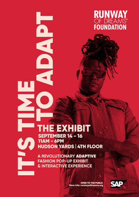 The exhibit will feature the history and examples of Adaptive and Universally Designed apparel, footwear, and products from the Foundation's partners, including: Tommy Hilfiger, Zappos, Kohl's, Target, JCPenney, Stride Rite, Steve Madden, French Toast Adaptive, adidas, and Victoria's Secret and PINK's first-ever Adaptive Intimates.