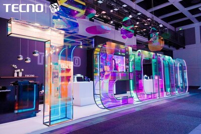 Stand de TECNO en IFA, Berlín 2023 (PRNewsfoto/)