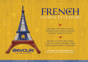 13th Devour! The Food Film Fest: Break Bread with Michelin-starred Chefs and the Rising Stars of French, Acadian, Québecois, Cajun, and Creole Food and Film