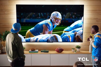 LA CHARGERS STAR QB JUSTIN HERBERT FEATURED IN 
TCL’S NEW NATIONAL TV AD CAMPAIGN